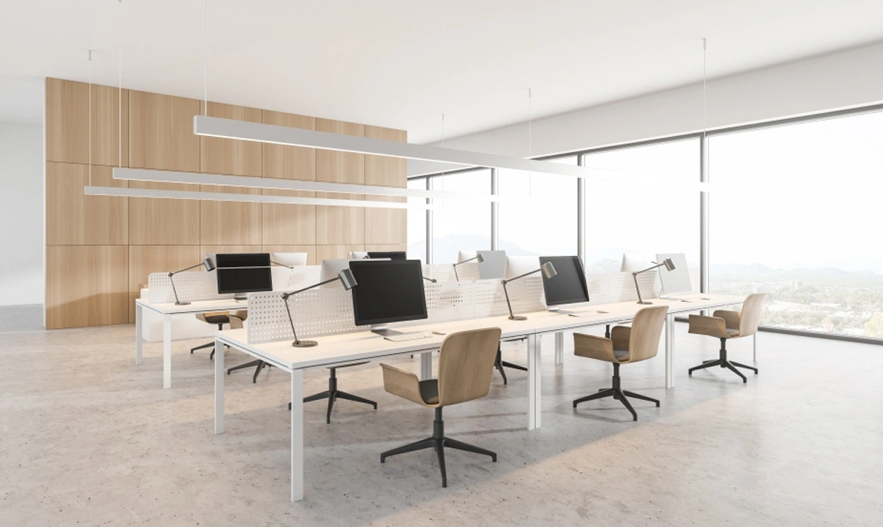 Bâtiments de bureaux et espaces de travail
