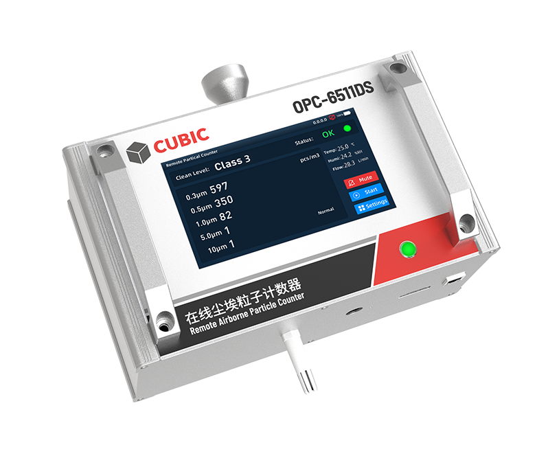 Compteur de particules en ligne