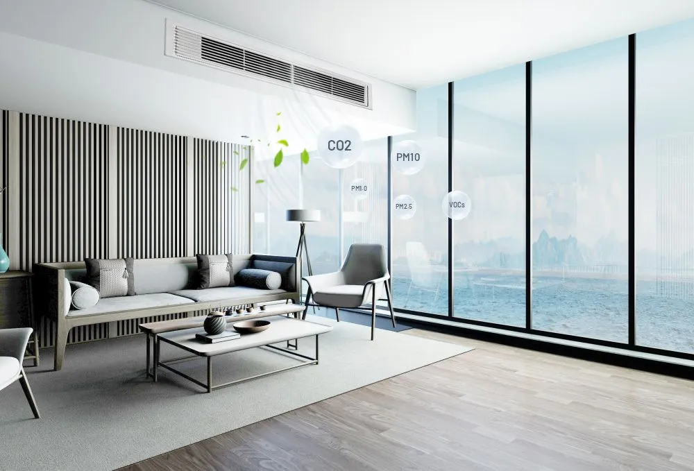 Solutions de détection du système d'air frais cubique