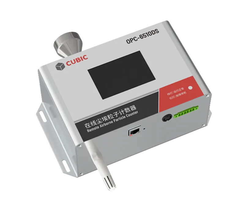 28.3LPM compteur de particules en ligne avec OPC-6510DS d'affichage